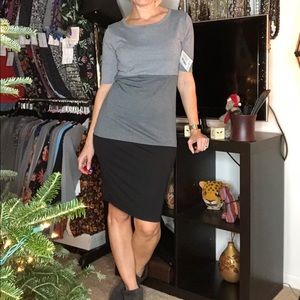 LuLaRoe Julia Color Block Pencil Dress NWT S